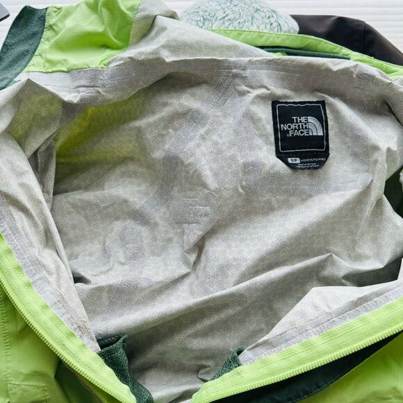 The north face Venture jacket zip up Budding Green wind breaker rain jacket S - Picture 11 of 12